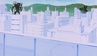 L’Ange Sachiel contre Eva-01
