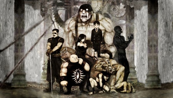 Les Homonculus dans Fullmetal Alchemist