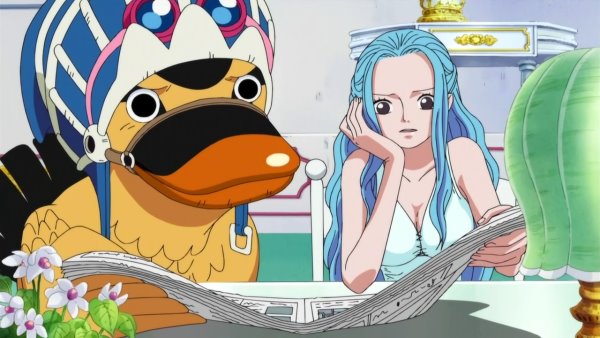 Karoo (Kaloo), le canard de la princesse Vivi de One Piece