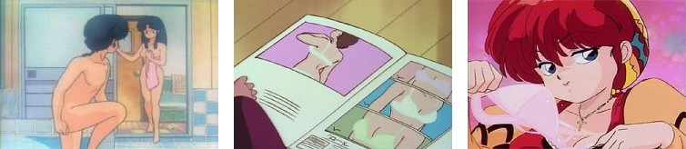 Censure dans anime Ranma 1/2