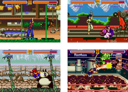 Ranma 1/2 Jeux Vidéo Baston