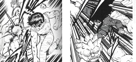 Force de combat Yu Yu Hakusho