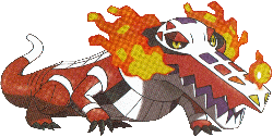 Flamigator Skeledirge