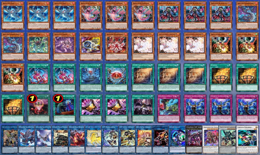 Deck Oeil de Serpent (Snake-Eye) - Combo et Stratégie Yu-Gi-Oh