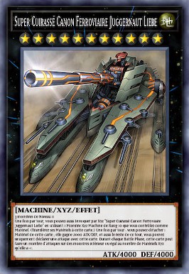 Super Cuirassé Canon Ferroviaire Juggernaut Liebe